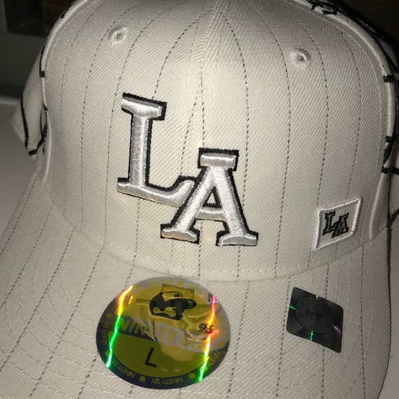 NWT Unisex Los Angeles PinStripped Cap Size Large - Picture 4 of 6